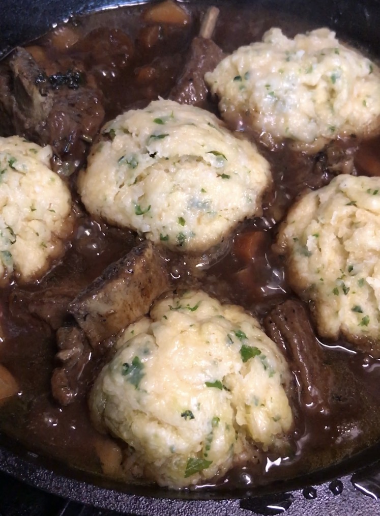 Irish Beef Stew with Herbed Dumpling a Local Pubs Favorite Culinary