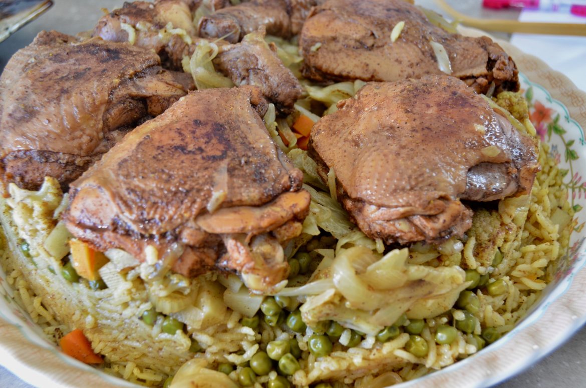 maqluba upside down Palestinian recipe