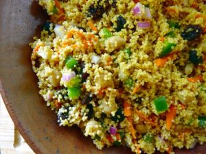 Moroccan Chickpea and Couscous Salad
