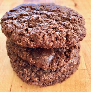 Vegan gf chocolate chocolate chip cookie