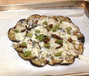 eggplant crusted pizza dough